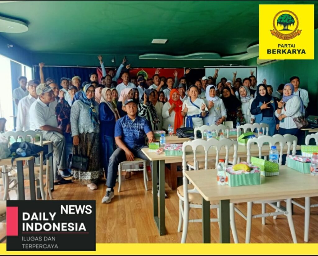 Partai Berkarya Jepara Gelar Pendidikan Politik dan Siap Mendukung Pemilu Damai 2024