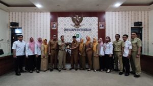 Kunjungan Sekretaris DPRD Blitar ke DPRD Trenggalek Bahas Penataan Jabatan ASN dan Persiapan Purna Tugas