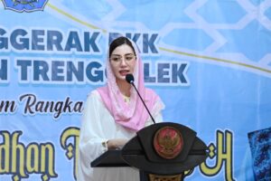 Ketua Tim PKK Trenggalek Novita Hardini Buka Pondok Ramadhan : Panggilan Kebaikan di Bulan Suci