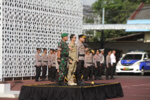 Polres Trenggalek Gelar Apel Pasukan Untuk Operasi Ketupat Semeru 2024