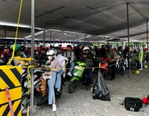 H-6 Lebaran, Pemudik Motor via Ciwandan Masih Terpantau Landai