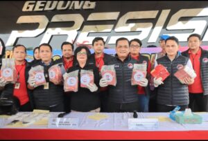 Satresnarkoba Polres Metro Bekasi Kota Gagalkan Peredaran Narkoba Jenis Shabu sebanyak 10,56 Kg