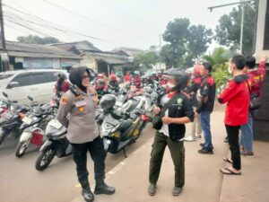Polsek Bantargebang Melaksanakan Pengamanan Hari” Mayday “Internasional