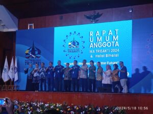 Ketua Umum IKA Trisakti Buka Acara Rapat Umum Anggota Dan Halal Bihalal