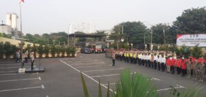 Polres Metro Bekasi Kota Gelar Apel Pasukan Pengamanan Hari Raya Idul Adha 1445 Hijriyah 2024