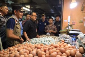 Sidak Pasar Jelang Idul Adha, Pj. Wali Kota Bekasi: “Harga Pangan Pokok Stabil dan Ketersediaan Aman”
