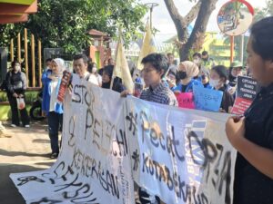 Maraknya Pelecehan Seksual terhadap Perempuan dan Anak dikota Bekasi,KORPRI geruduk Pemkot Bekasi