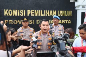 1.291 Personil Polri, Siap Amankan Pendaftaran Paslon Gubernur dan Wagub DKI Jakarta di KPU Provinsi DKI Jakarta