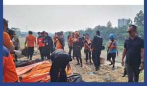 Tim Inafis Polda Metro Jaya Identifikasi 7 jenazah yang di temukan dari Kali Bekasi