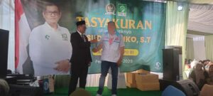 Melenggang ke DPR RI usai Pelantikan H. Sudjatmiko adakan Tasyakuran