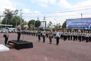 Polres Trenggalek Gelar Apel Pasukan untuk Kesiapan Operasi Zebra Semeru 2024