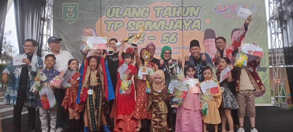 Ajang Mencari Bakat Model Anak,TP Sriwijaya Pengda Jawabarat Rayakan HUT ke -56 di Ciwalk Chiamplas
