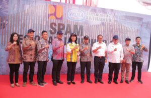 Pj Bupati Bekasi hadiri Peresmian SPAM Regional Jatiluhur I di bekasi timur