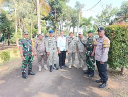 AKP Karna dan Aipda Mugiono hadiri Peresmian Teras Tribun di Balai Bektram TNI AD