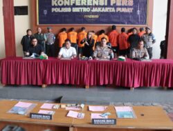 Sembilan Preman Parkir Meresahkan berhasil diamankan Polres Metro Jakpus 