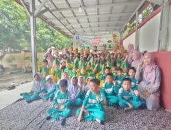 KUNJUNGAN EDUKATIF RA AL KAMAL KE TAMAN BACAAN KEMALA POLRES METRO BEKASI KOTA DI POLSEK BANTARGEBANG