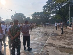 Apel Gabungan di Lapangan Padurenan diikuti Tiga Pilar