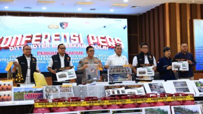 Bareskrim Gagalkan Penjualan Sisik Trenggiling