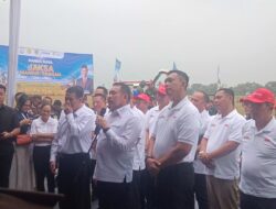 Panen Raya di desa Srimahi kecamatan tambun utara ,dihadiri Jaksa Agung dan Jajarannya