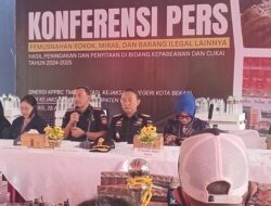 Bea Cukai Bekasi Musnahkan Lebih dari 5,5 juta Batang Rokok dan Miras dan Barang ilegal