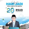 RSUD Kabupaten Bekasi Peringati HUT ke -20 dengan adakan kegiatan sosial untuk Masyrakat