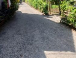 Desa Minggirsari Rehabilitasi Jalan Guna Keberlanjutan dan Keamanan Infrastruktur Desa