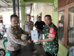Jalin Sinergitas antara TNI-POLRI , Polsek Cikarang Pusat Silahturahmi ke Koramil 12 Serang Baru