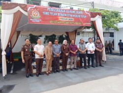 Kejaksaan Negeri Kota Bekasi Musnahkan Barang Bukti tindak Pidana