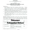 Kandidat Terkuat Sekda Kabupaten Bekasi diraih Endin Samsudin dengan nilai 87,35