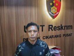Unit Reskrim Polsek Cikarang Pusat berhasil Tangkap Pelaku Penipuan di Ruko De Palais Deltamas