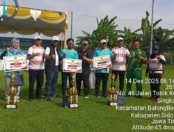 Desa Singkalan Jadi Tuan Rumah GEBRAK, Warga Antusias Ikuti Gerakan Hidup Sehat