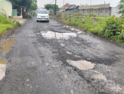 Jalan Berlubang di Dusun Pancoran Rogojampi Kabupaten Banyuwangi Bak Kubangan Kolam Lele,Ketua Formasi: Jangan Hanya Datang Saat Kampanye Membawa Janji-janji Manis