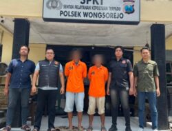 Dua Pelaku Curat di Banyuwangi Diciduk ,Rayakan Malam Pergantian Tahun di Jeruji Besi