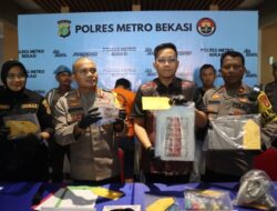 Dua Pelaku Pemalsu Upal di Cikarang Utara dibekuk Polres Metro bekasi,bermodal belajar dari Youtobe
