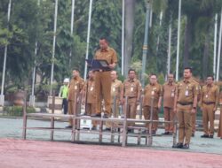 Sekda Endin Sampaikan 4 Poin Penting pada Apel Pagi dan Hakordia 2025