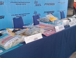 12.649 Butir Obat Golaongan G dan 17 Penjual Diamankan Satresnarkoba Polres Metro Bekasi kota