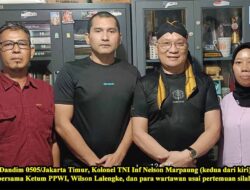 Klarifikasi Pemberitaan, Dandim 0505 Jakarta Timur Kunjungi Sekretariat Nasional PPWI