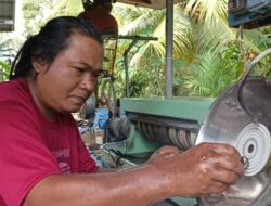 Meredupnya Demam Batu Akik , Pengrajin Banyuwangi Tetap Bertahan hingga Tembus Kolektor Mancanegara
