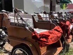Pengemudi Becak Lanjut Usia di Banyuwangi, Bakal Mendapat Bantuan 200 Unit Becak Listrik dari Presiden Prabowo