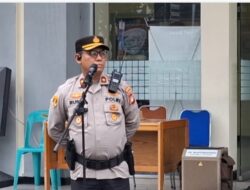 Apel Gelar Pasukan Pengamanan Malam Tahun Baru 2026 di Polsek Medansatria