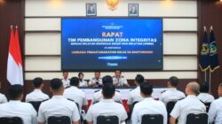 Menyongsong Kontestasi Predikat WBBM,Lapas Banyuwangi Gelar Rapat Koordinasi Strategis