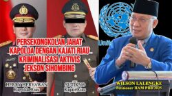 Pelanggaran Pasal 201 KUHP! JPU Mangkir Persidangan – Wilson Lalengke: Kapolda-Kajati Riau Bersekongkol
