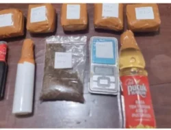 1,3 KG Tembakau Sintetis Dibongkar! 4 Tersangka Muda Terancam Hukuman Seumur Hidup