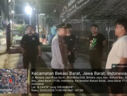 Polsek Bekasi Barat Gelar Patroli Humanis, Cegah Tawuran dan Jaga Kamtibmas