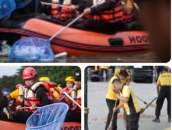 Gerakan Nasional ASRI: Polrestabes Surabaya Bersihkan Kawasan Jembatan Merah