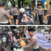 Mengharap Berkah Ramadhan Satlantas Polres Pasuruan Bagikan Takjil Untuk Masyarakat