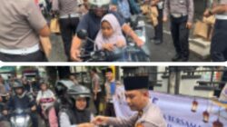Mengharap Berkah Ramadhan Satlantas Polres Pasuruan Bagikan Takjil Untuk Masyarakat