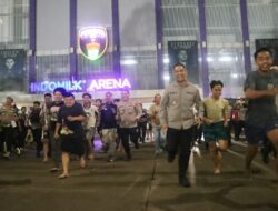 POLRES TANGERANG SELATAN GELAR NIGHT RUN, AJAK ANAK MUDA ISI MALAM DENGAN KEGIATAN POSITIF