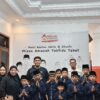 PENGACARA SYENI LASUT GELAR BUKBER BARENG ANAK YATIM, BAGIKAN SANTUNAN DI PANTI MIZAN AMANAH TAHFIDZ