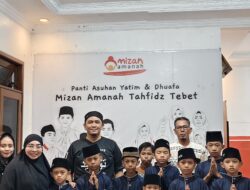 PENGACARA SYENI LASUT GELAR BUKBER BARENG ANAK YATIM, BAGIKAN SANTUNAN DI PANTI MIZAN AMANAH TAHFIDZ